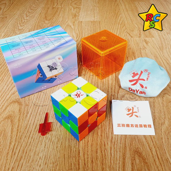 Dayan Zhanchi V5 M Fancy Verde Magnetico Ballcore Maglev