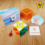 Dayan Zhanchi V5 M Fancy Verde Magnetico Ballcore Maglev