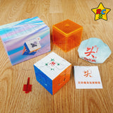 Dayan Zhanchi V5 M Fancy Verde Magnetico Ballcore Maglev