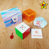 Dayan Zhanchi V5 M Fancy Verde Magnetico Ballcore Maglev