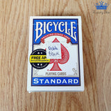 Baraja Trucada Doble Blank Bicycle Poker Magia Solo Blanco