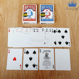 Baraja Trucada Doble Face Bicycle Poker Magia Cartas Trucos