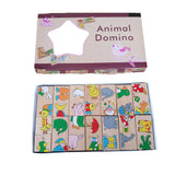 Domino Animales Infantil Madera Aprende Juego Didactico