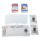 Baraja Trucada Dorso Blanco Blank Back Bicycle Poker Magia