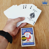 Baraja Trucada Dorso Blanco Blank Back Bicycle Poker Magia