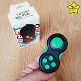 Fidget Pad Anti Estres Juguete Sensorial 6 En 1 Fidget Cube