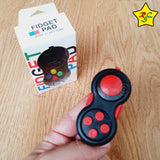 Fidget Pad Anti Estres Juguete Sensorial 6 En 1 Fidget Cube