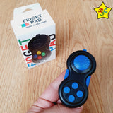 Fidget Pad Anti Estres Juguete Sensorial 6 En 1 Fidget Cube