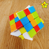 Fisher 4x4 Stickerless Cubo Rubik Fanxin Modificación