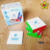 Gan 356 Me V3 Frosted Cubo Rubik 3x3 Magnetico Speed Ajuste