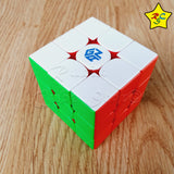 Gan 356 M E Rojo Dragon Cubo Rubik 3x3 Magnético Limitado