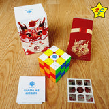 Gan 356 M E Rojo Dragon Cubo Rubik 3x3 Magnético Limitado