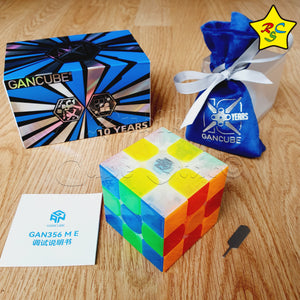 Gan 356 Me Aniversario 10 Años Cubo Rubik 3x3 Transparente