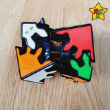 Gear Shift Cube 2x2 Qiyi Cubo Engranajes Tiled Piñon