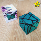 Cubo Ghost 3x3 Cube Ninja Verde Troquelado Colección Difícil