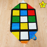 Globo Cubo Rubik 3x3 Cubico Cumpleaños Sorpresa Inflable