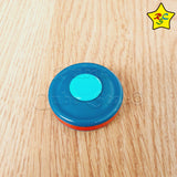 Haptic Coin Spinner Button Qiyi Antiestres Juguete Fidget Estres