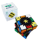 Internal Gear 3x3 Plano Cubo Rubik Lanlan Engranajes Negro