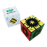 Internal Gear 3x3 Plano Cubo Rubik Lanlan Engranajes Negro