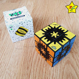 Internal Gear 3x3 Plano Cubo Rubik Lanlan Engranajes Negro