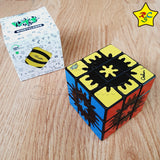 Internal Gear 3x3 Plano Cubo Rubik Lanlan Engranajes Negro