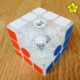 Light Shadow 3x3 Cubo Rubik Magnetico Yuxin Alumbra Luz Led