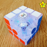 Light Shadow 3x3 Cubo Rubik Magnetico Yuxin Alumbra Luz Led