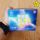 Light Shadow 3x3 Cubo Rubik Magnetico Yuxin Alumbra Luz Led