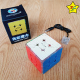 3x3 Alumbra Lustrous Shensghsou Cubo Rubik Luz Led Speed