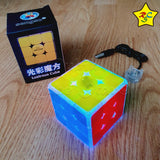 3x3 Alumbra Lustrous Shensghsou Cubo Rubik Luz Led Speed