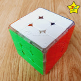 Cubo Rubik Alumbra 3x3 Lustrous Magnetico Sengso Luz Led