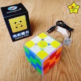 Cubo Rubik Alumbra 3x3 Lustrous Magnetico Sengso Luz Led