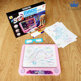 Magic Pad 3d Tableta Magica Juguete Niños Luces Diversion