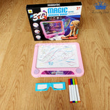 Magic Pad 3d Tableta Magica Juguete Niños Luces Diversion