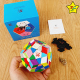 Megaminx Pro M Ballcore Cubo Rubik Dayan Original Stickerles