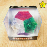 Megaminx Transparente 3x3 Cubo Rubik Yuxin + Pegatinas