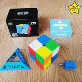 Meilong 2M Magnetico 2x2 Moyu Cubing Velocidad Class Room