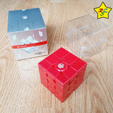 Gan Mirror 3x3 Magnético Rojo Uv Cubo Rubik Gancube Limitado