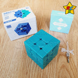 Mirror 3x3 V2 Uv Magnetico Cubo Espejo Escarchado Moyu