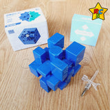 Mirror 3x3 V2 Uv Magnetico Cubo Espejo Escarchado Moyu