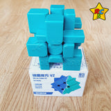 Mirror 3x3 V2 Uv Magnetico Cubo Espejo Escarchado Moyu