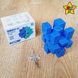 Mirror 3x3 V2 Uv Magnetico Cubo Espejo Escarchado Moyu