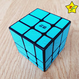 Mirror 3x3 Magnetico Tiled Qiyi Colores Speedcube No Sticker