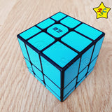 Mirror 3x3 Magnetico Tiled Qiyi Colores Speedcube No Sticker