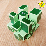 Mirror 3x3 Magnetico Tiled Qiyi Colores Speedcube No Sticker