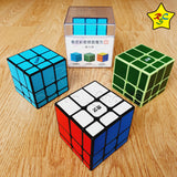 Mirror 3x3 Magnetico Tiled Qiyi Colores Speedcube No Sticker