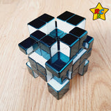 Mirror 4x4 Magnetico Ballcore Cubo Verde Metalizado Diansheng