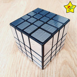 Mirror 4x4 Cubo Rubik Espejo Formas Shengshou Metalizado