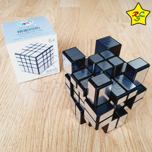 Mirror 4x4 Cubo Rubik Espejo Formas Shengshou Metalizado