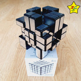 Mirror 4x4 Cubo Rubik Espejo Formas Shengshou Metalizado